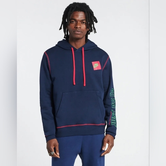 Nike Other - Nike JDI Electric Hoodie: Energized Style & Comfort with Unique Graphics